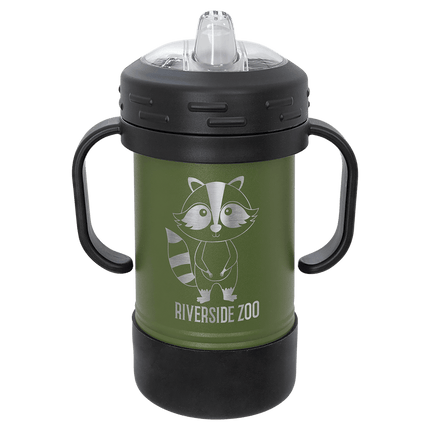 Polar Camel 10 oz. Black Sippy Cup