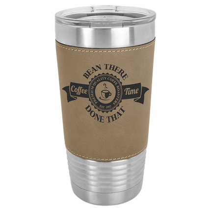 Custom Engraved Polar Camel 20 oz. Leatherette Tumbler