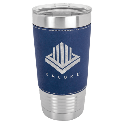 Personalized Polar Camel 20 oz. Leatherette Tumbler