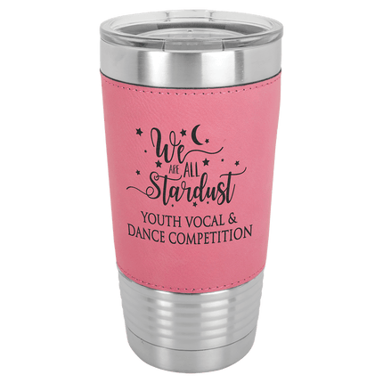 Personalized Polar Camel 20 oz. Leatherette Tumbler