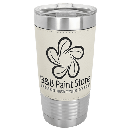 Personalized Polar Camel 20 oz. Leatherette Tumbler