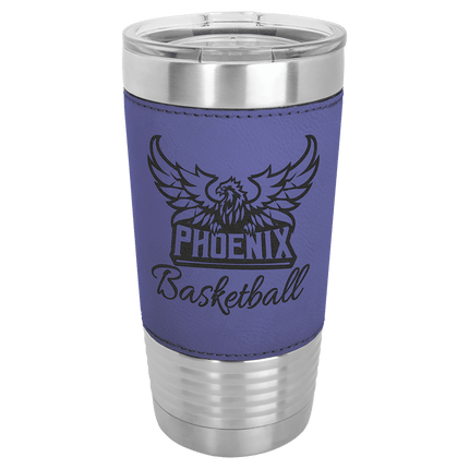 Personalized Polar Camel 20 oz. Leatherette Tumbler