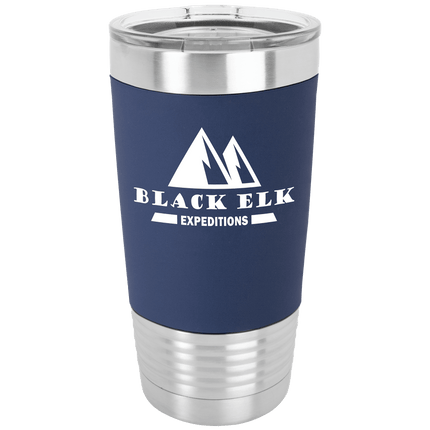 Polar Camel 20 oz. Tumbler with Silicone Grip and Clear Lid