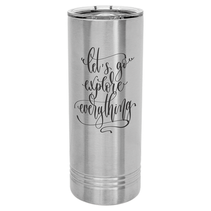 Custom Engraved Polar Camel 22 oz. Skinny Tumbler
