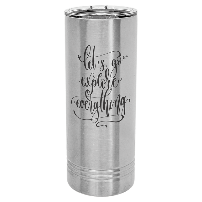 Personalized Polar Camel 22 oz. Skinny Tumbler