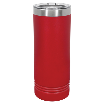 Custom 22oz Polar Camel Skinny Tumbler – Personalized Stainless Steel Insulated Tumbler with Lid