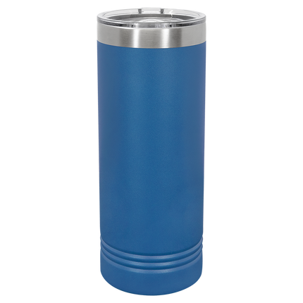 Custom 22oz Polar Camel Skinny Tumbler – Personalized Stainless Steel Insulated Tumbler with Lid