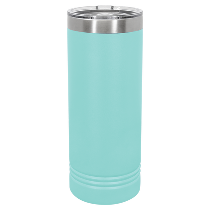 Custom 22oz Polar Camel Skinny Tumbler – Personalized Stainless Steel Insulated Tumbler with Lid