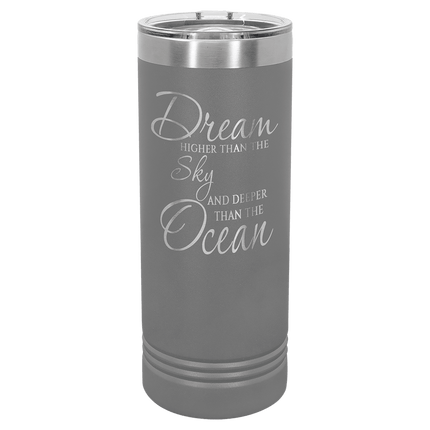 Personalized Polar Camel 22 oz. Skinny Tumbler