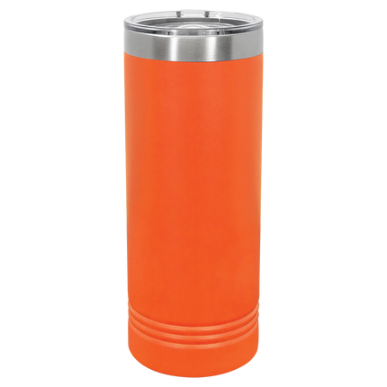 Custom 22oz Polar Camel Skinny Tumbler – Personalized Stainless Steel Insulated Tumbler with Lid