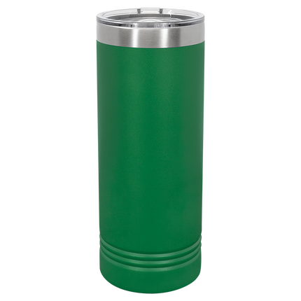 Custom 22oz Polar Camel Skinny Tumbler – Personalized Stainless Steel Insulated Tumbler with Lid