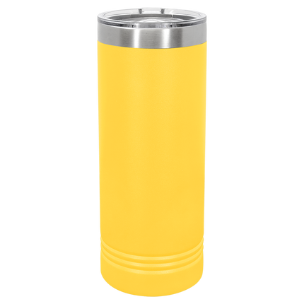 Custom 22oz Polar Camel Skinny Tumbler – Personalized Stainless Steel Insulated Tumbler with Lid