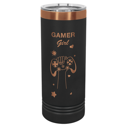 Polar Camel 22 oz. /Rose Gold Skinny Tumbler