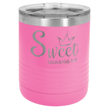 Polar Camel 10 oz. Stainless Steel Vacuum Insulated Ringneck Tumbler with Clear Lid