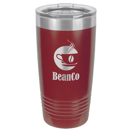 Polar Camel 20 oz. Ringneck Tumbler with Logo Lid