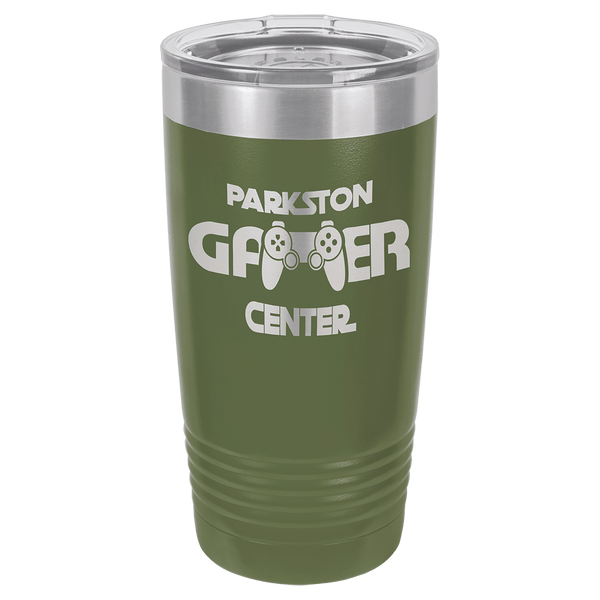 20oz Stainless Steel Insulated Tumbler with Sliding Lid
