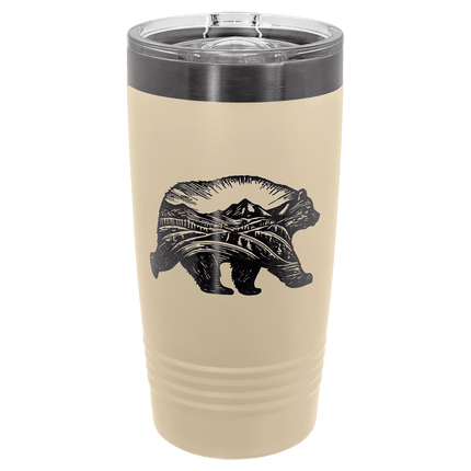 Polar Camel 20 oz. /Ghost Ringneck Tumbler