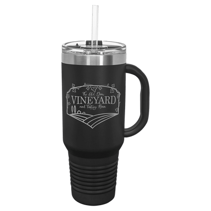Personalized Polar Camel 40 oz. Travel Mug with Snap Lid & Straw