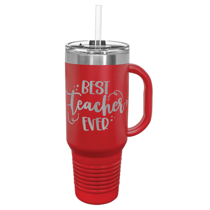 Personalized Polar Camel 40 oz. Travel Mug with Snap Lid & Straw