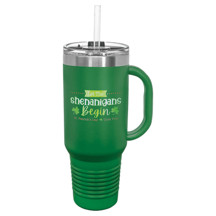 Personalized Polar Camel 40 oz. Travel Mug with Snap Lid & Straw