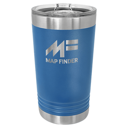 Personalized Polar Camel 16 oz. Stainless Steel Pint
