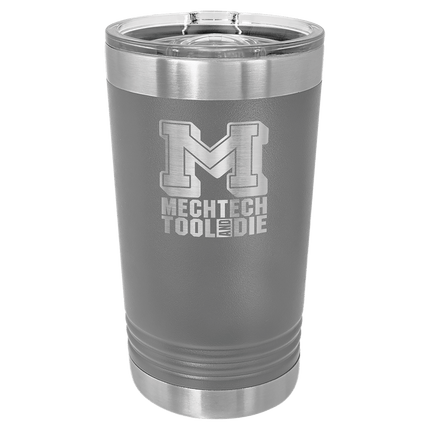 Personalized Polar Camel 16 oz. Stainless Steel Pint