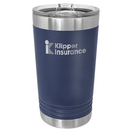 Personalized Polar Camel 16 oz. Stainless Steel Pint