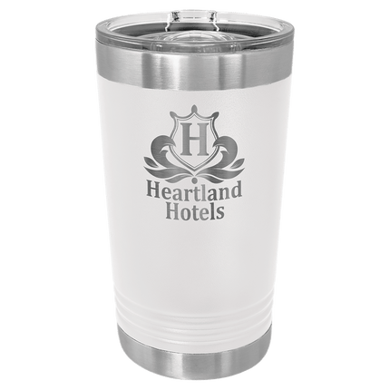 Personalized Polar Camel 16 oz. Stainless Steel Pint