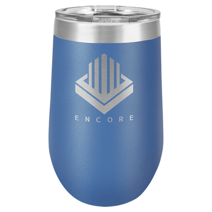 Polar Camel 16 oz. Vacuum Insulated Stemless Tumbler with Lid