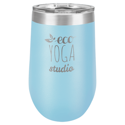 Polar Camel 16 oz. Vacuum Insulated Stemless Tumbler with Lid