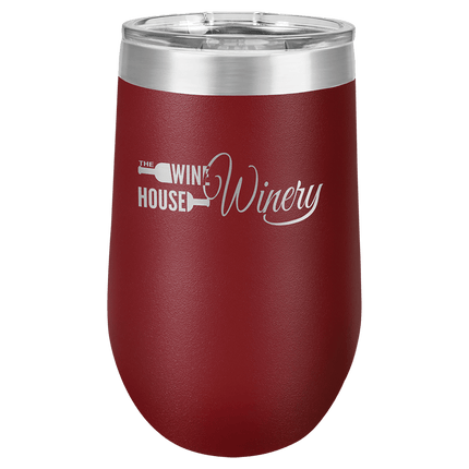 Polar Camel 16 oz. Vacuum Insulated Stemless Tumbler with Lid