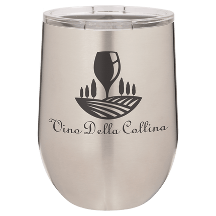 Personalized Polar Camel 12 oz. Stemless Wine Tumbler