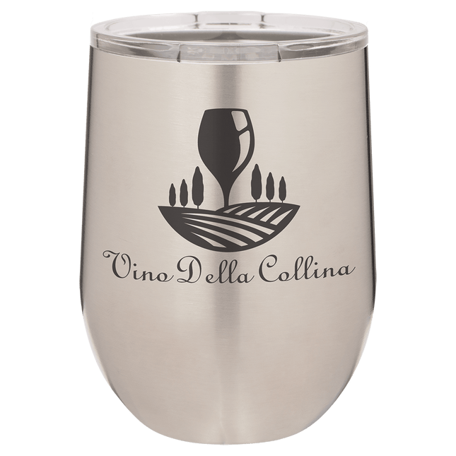 Personalized Polar Camel 12 oz. Stemless Wine Tumbler