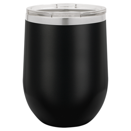 Custom 12oz Polar Camel Stemless Wine Tumbler – Personalized Insulated Cup