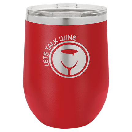 Personalized Polar Camel 12 oz. Stemless Wine Tumbler