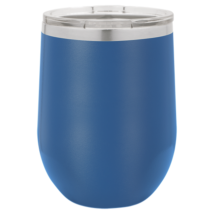 Custom 12oz Polar Camel Stemless Wine Tumbler – Personalized Insulated Cup