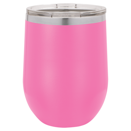 Custom 12oz Polar Camel Stemless Wine Tumbler – Personalized Insulated Cup