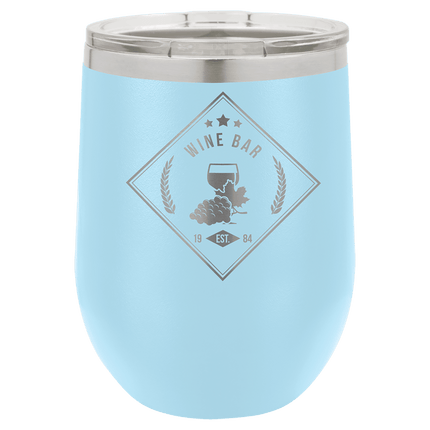 Personalized Polar Camel 12 oz. Stemless Wine Tumbler