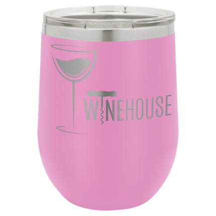Personalized Polar Camel 12 oz. Stemless Wine Tumbler