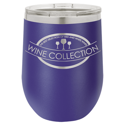 Personalized Polar Camel 12 oz. Stemless Wine Tumbler