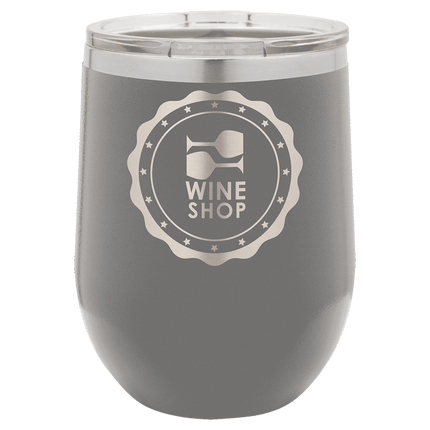 Personalized Polar Camel 12 oz. Stemless Wine Tumbler