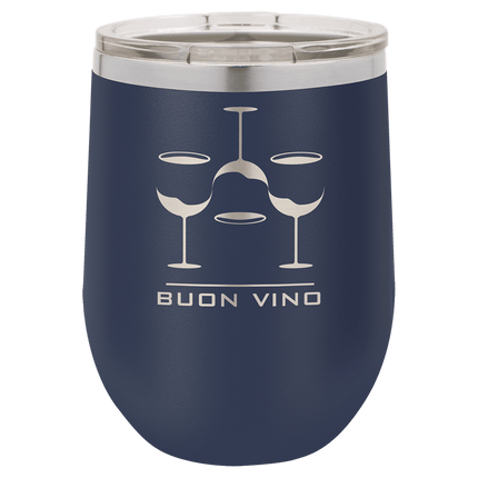 Personalized Polar Camel 12 oz. Stemless Wine Tumbler