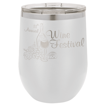 Personalized Polar Camel 12 oz. Stemless Wine Tumbler