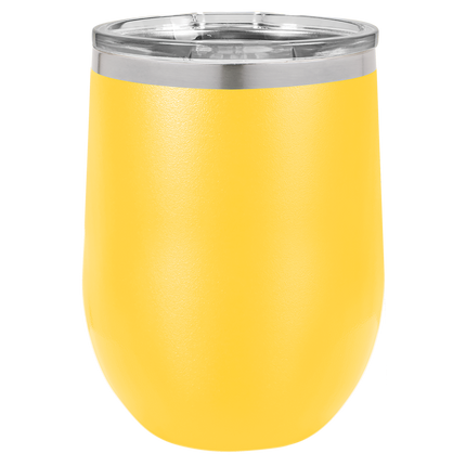Custom 12oz Polar Camel Stemless Wine Tumbler – Personalized Insulated Cup