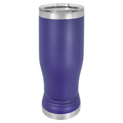 Custom 14oz Polar Camel Pilsner Tumbler – Personalized Stainless Steel Insulated Beer Glass