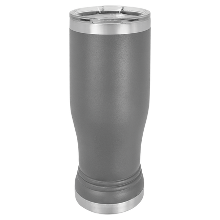 Custom 14oz Polar Camel Pilsner Tumbler – Personalized Stainless Steel Insulated Beer Glass