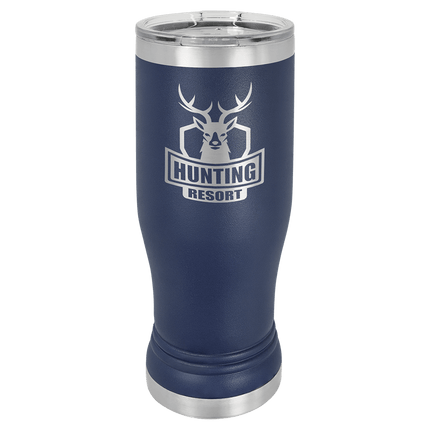 14 oz. Polar Camel Pilsner w/Clear Lid