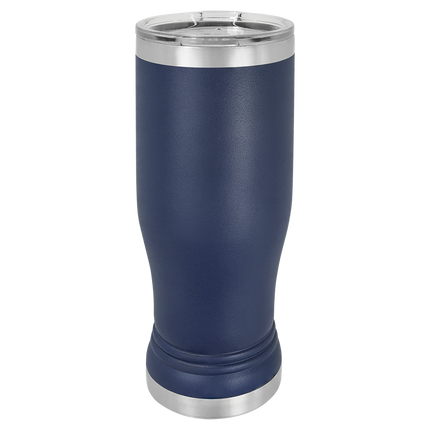 Custom 14oz Polar Camel Pilsner Tumbler – Personalized Stainless Steel Insulated Beer Glass
