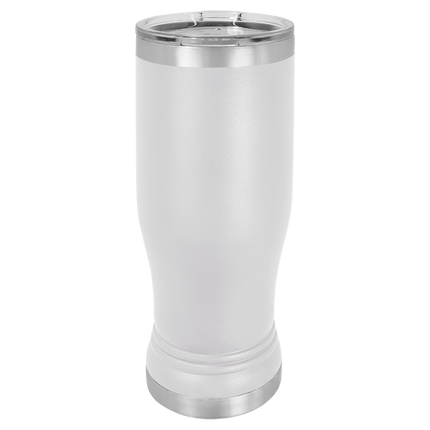 Custom 14oz Polar Camel Pilsner Tumbler – Personalized Stainless Steel Insulated Beer Glass