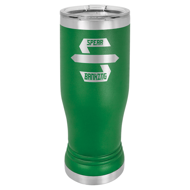 Custom 14oz Polar Camel Pilsner Tumbler – Personalized Stainless Steel Insulated Beer Glass